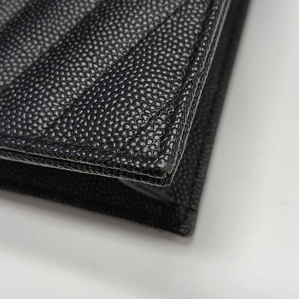 MONOGRAM WOC Chevron Calfskin Black