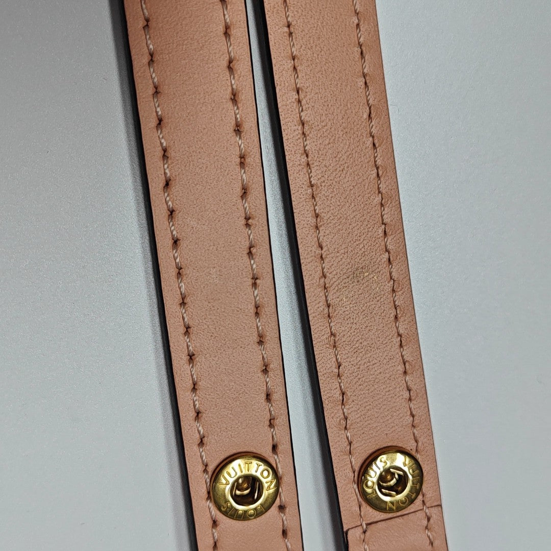 NÉONOÉ MM Damier Ebene Coated Canvas Brown