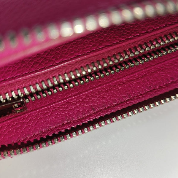 Calfskin Wallet Red