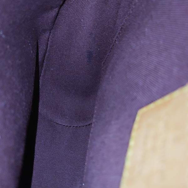 SAINT CLOUD Monogram Coated Canvas Brown