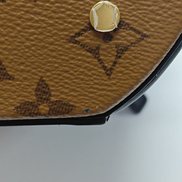 CANNES PM Monogram Coated Canvas Brown
