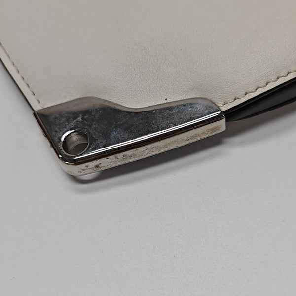 Calfskin Crossbody Bag White