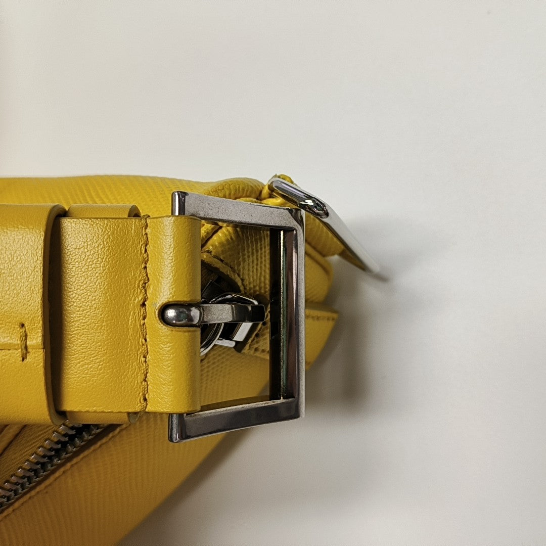 Calfskin Shoulder Bag Yellow
