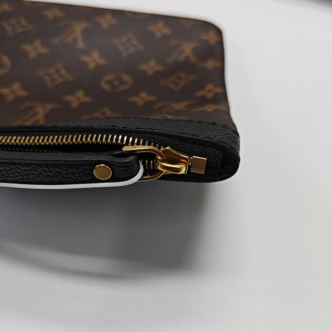 DAILY Monogram Coated Canvas Brown