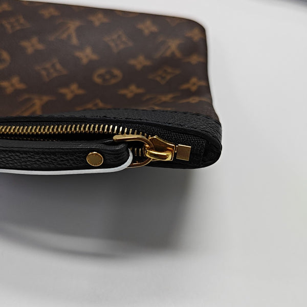 DAILY Monogram Coated Canvas Brown
