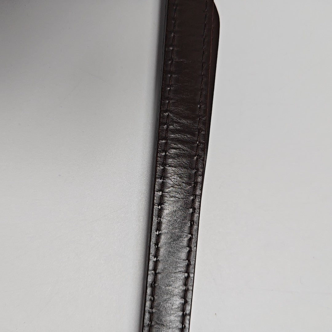 HOXTON Damier Ebene Coated Canvas Brown