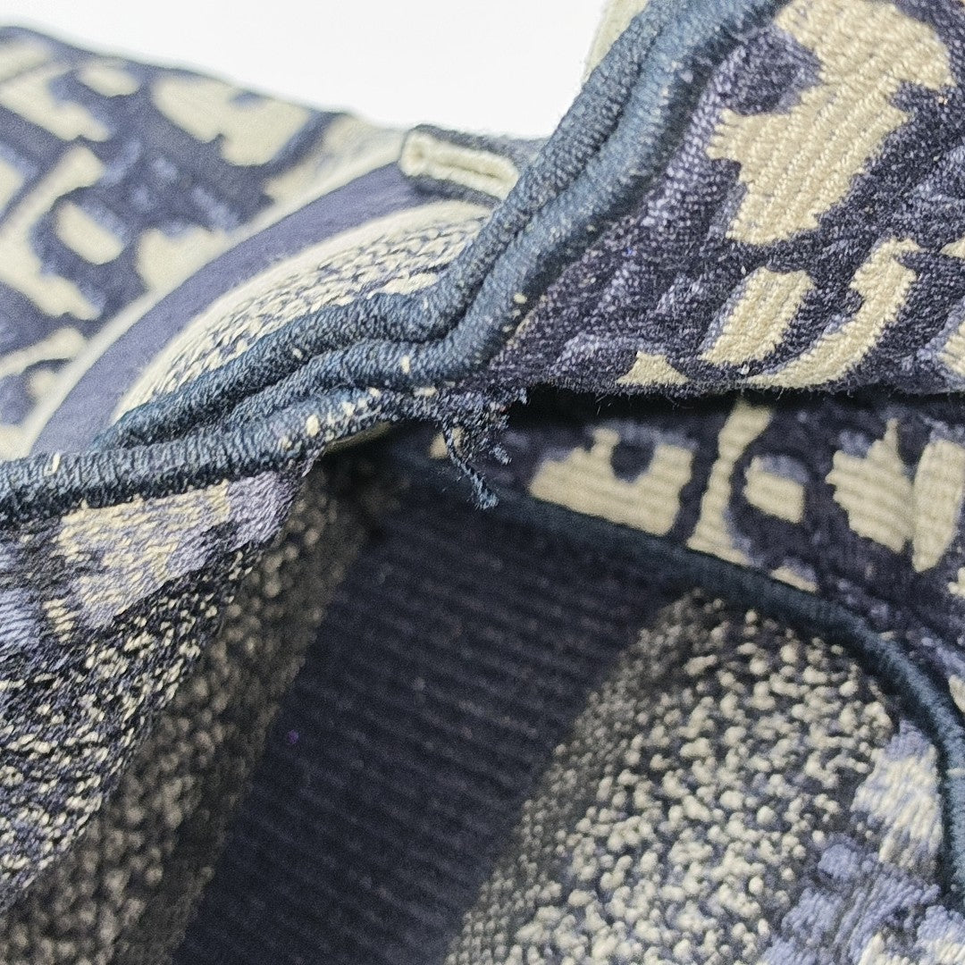 Diorcamp Large Oblique Canvas Blue