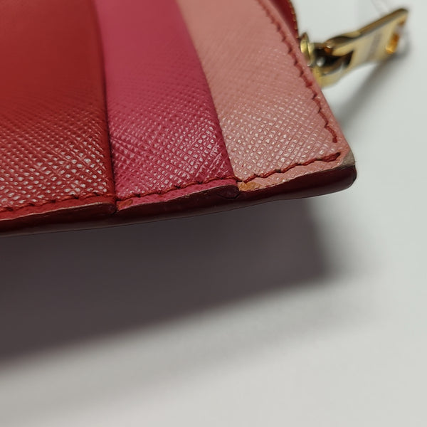 Calfskin Clutch Red