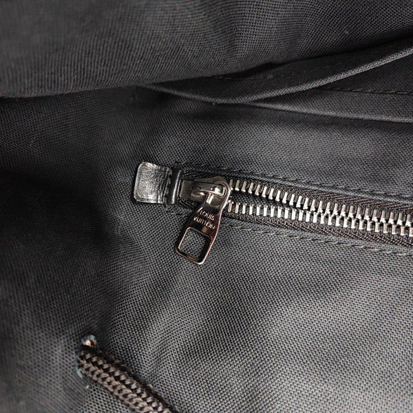 CHRISTOPHER MM Monogram Coated Canvas Brown