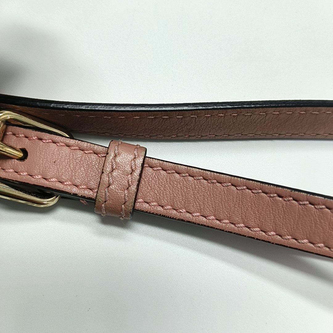 Microguccissima Monogram Calfskin Pink