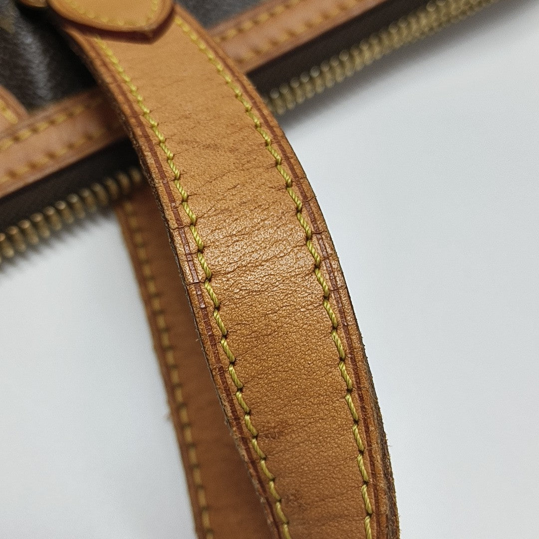 PALERMO PM Monogram Coated Canvas Brown