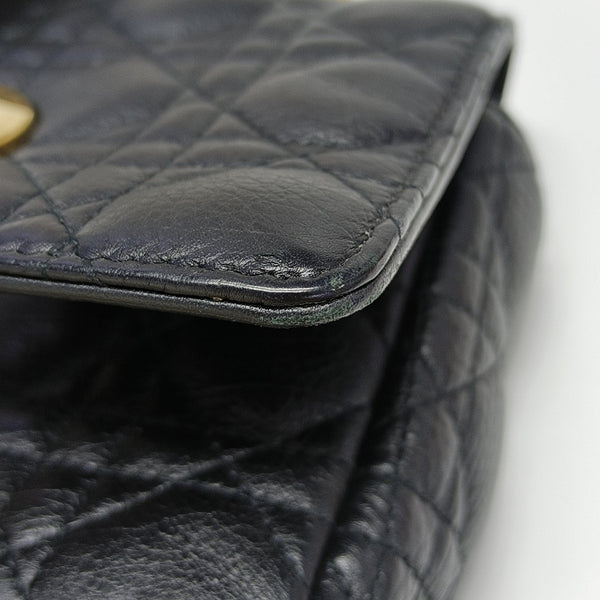 Dior Caro Small Cannage Calfskin Black