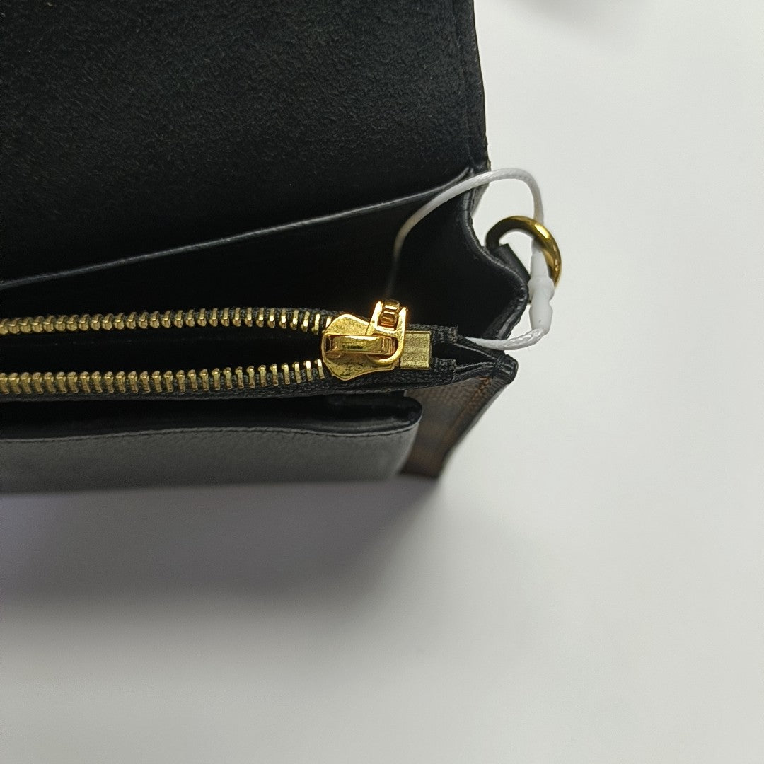 VAVIN Damier Ebene Coated Canvas Brown