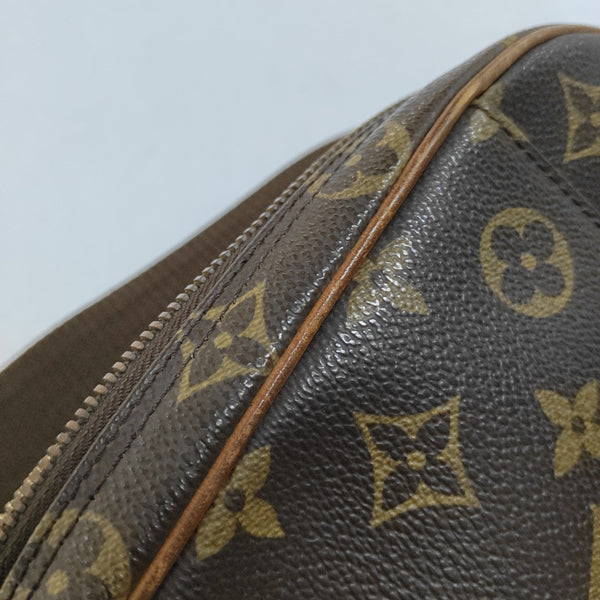 GANGE Monogram Coated Canvas Brown