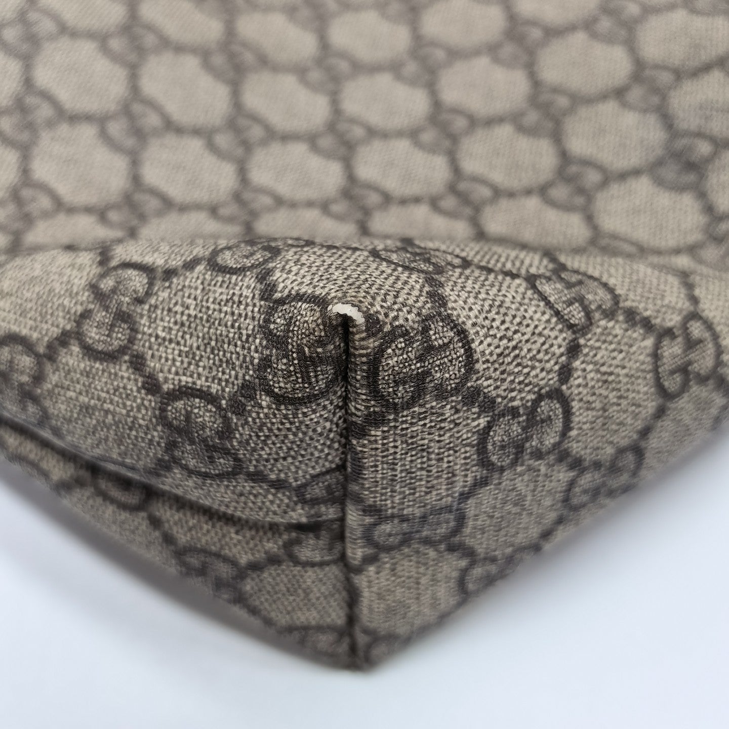 Duffle Monogram Coated Canvas Beige