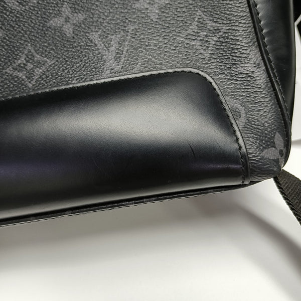 VOYAGER PM Monogram Coated Canvas Black