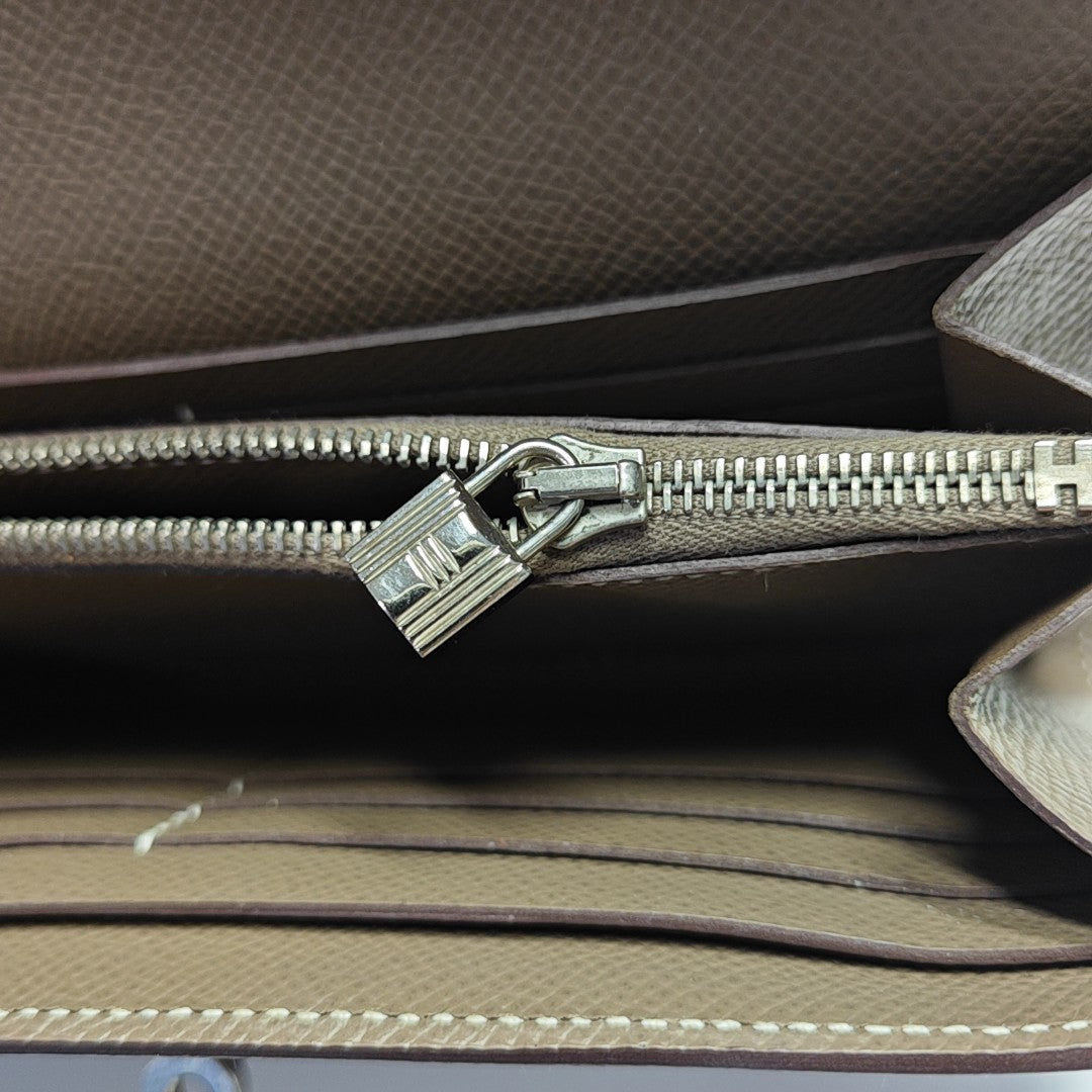 Kelly 20 Epsom Gray Wallet