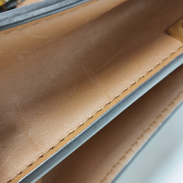 DAUPHINE Mini Monogram Coated Canvas Brown
