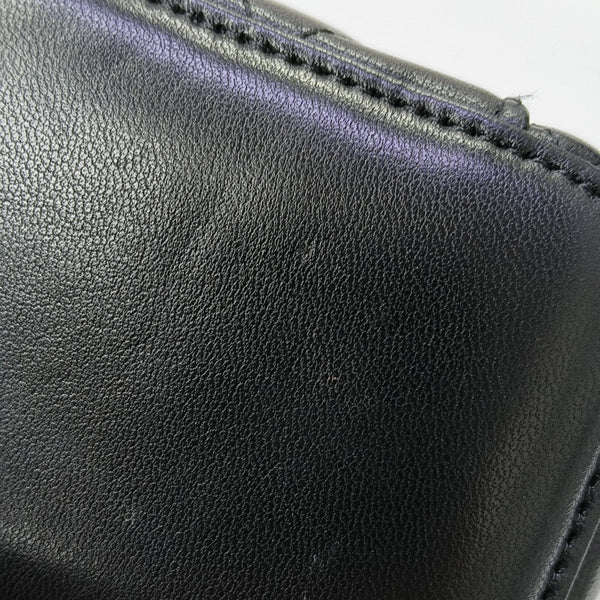 VANITY CASE Mini Quilted Lambskin Black