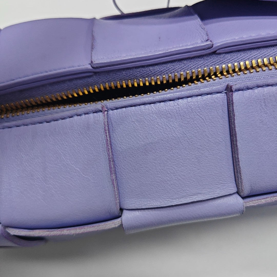 Intrecciato Small Lambskin Purple