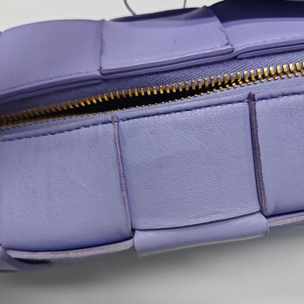 Intrecciato Small Lambskin Purple