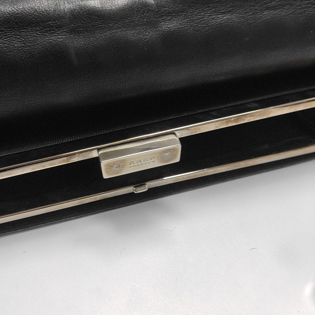 Calfskin Clutch Black