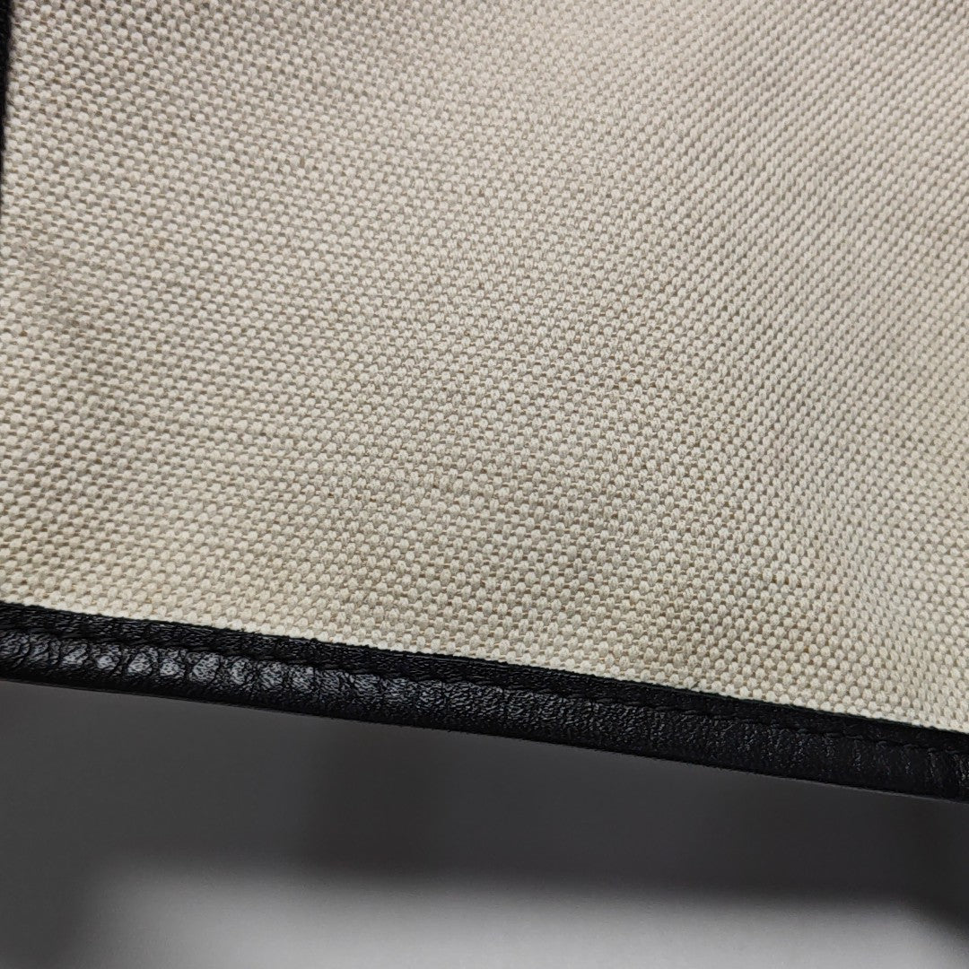 Navy Mini Canvas White
