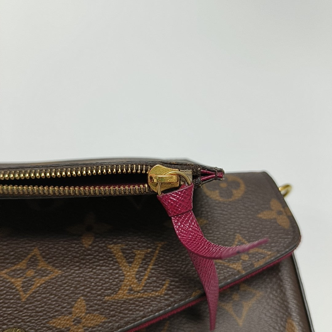FÉLICIE Monogram Coated Canvas Brown