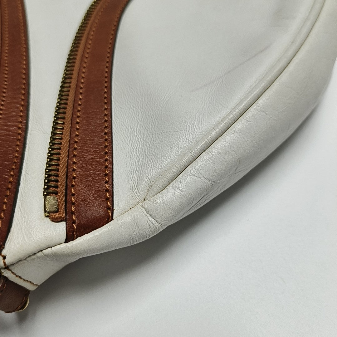 Calfskin Top Handle Bag White