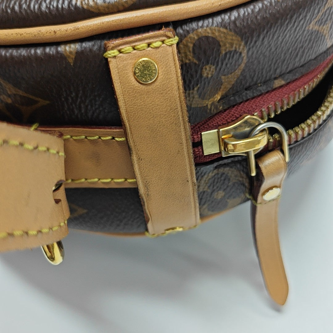 BOITE CHAPEAU PM Monogram Coated Canvas Brown