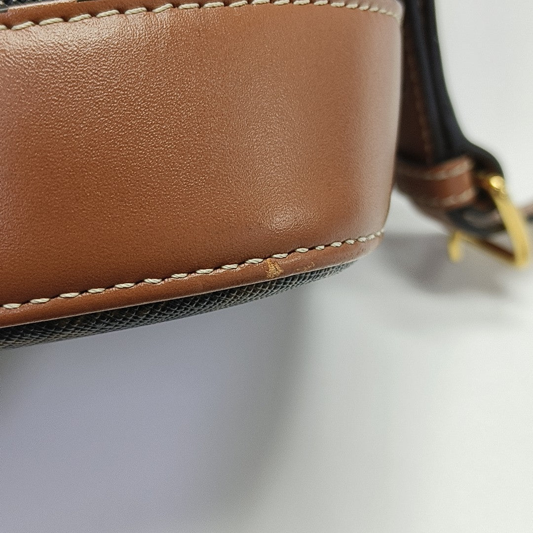 TRIOMPHE CANVAS Medium Coated Canvas Black