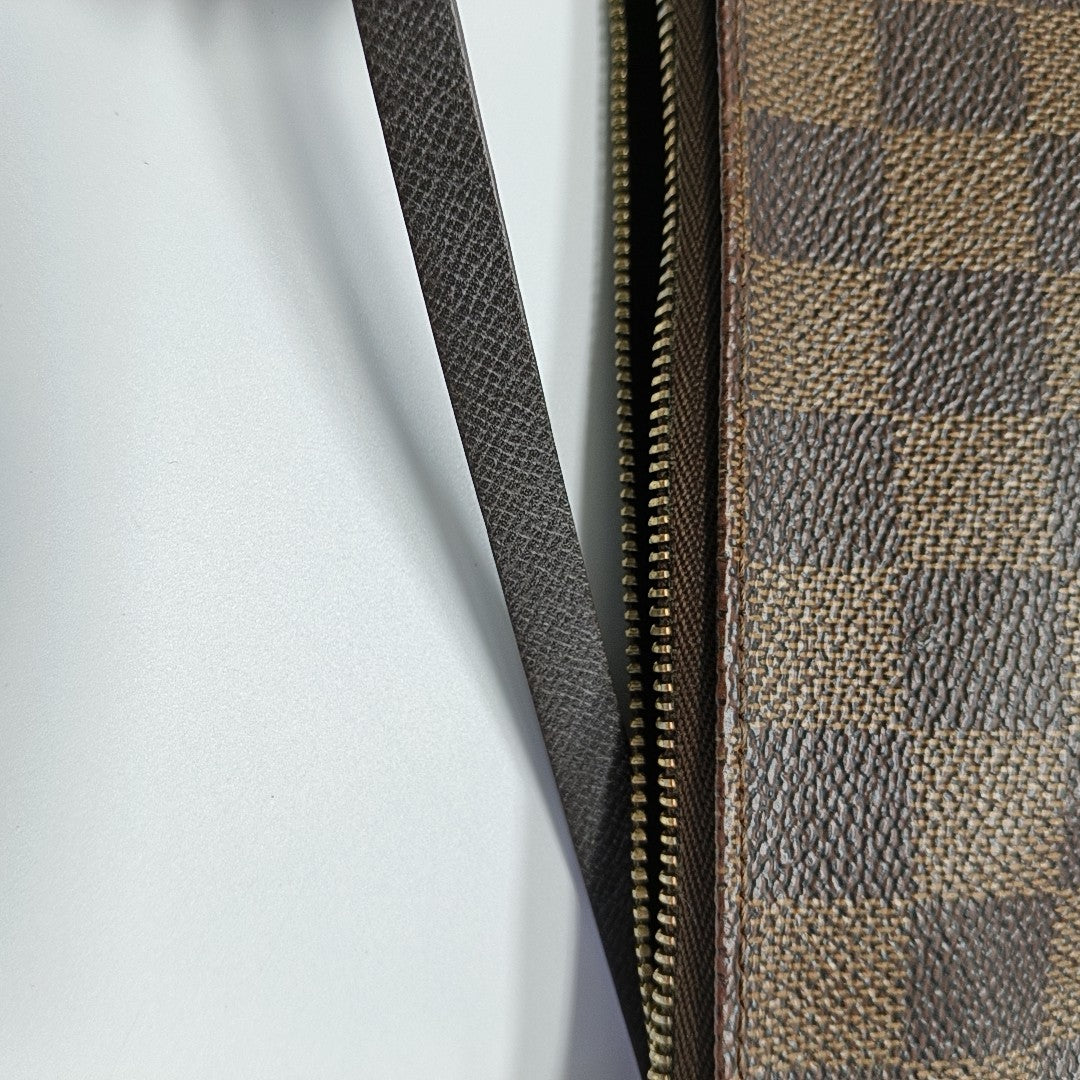 ACCESSOIRES GM Damier Ebene Coated Canvas Brown