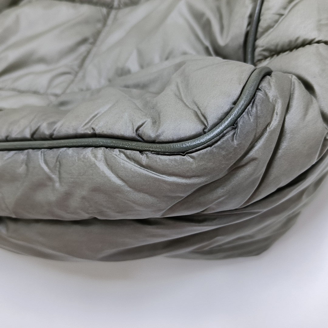 Quilted Nylon Gray