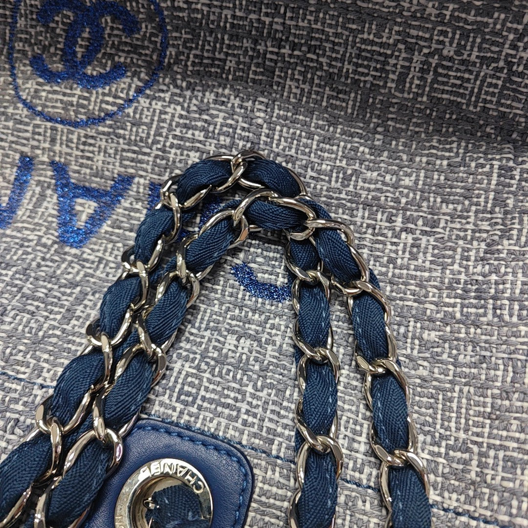 DEAUVILLE Large Wool Blue