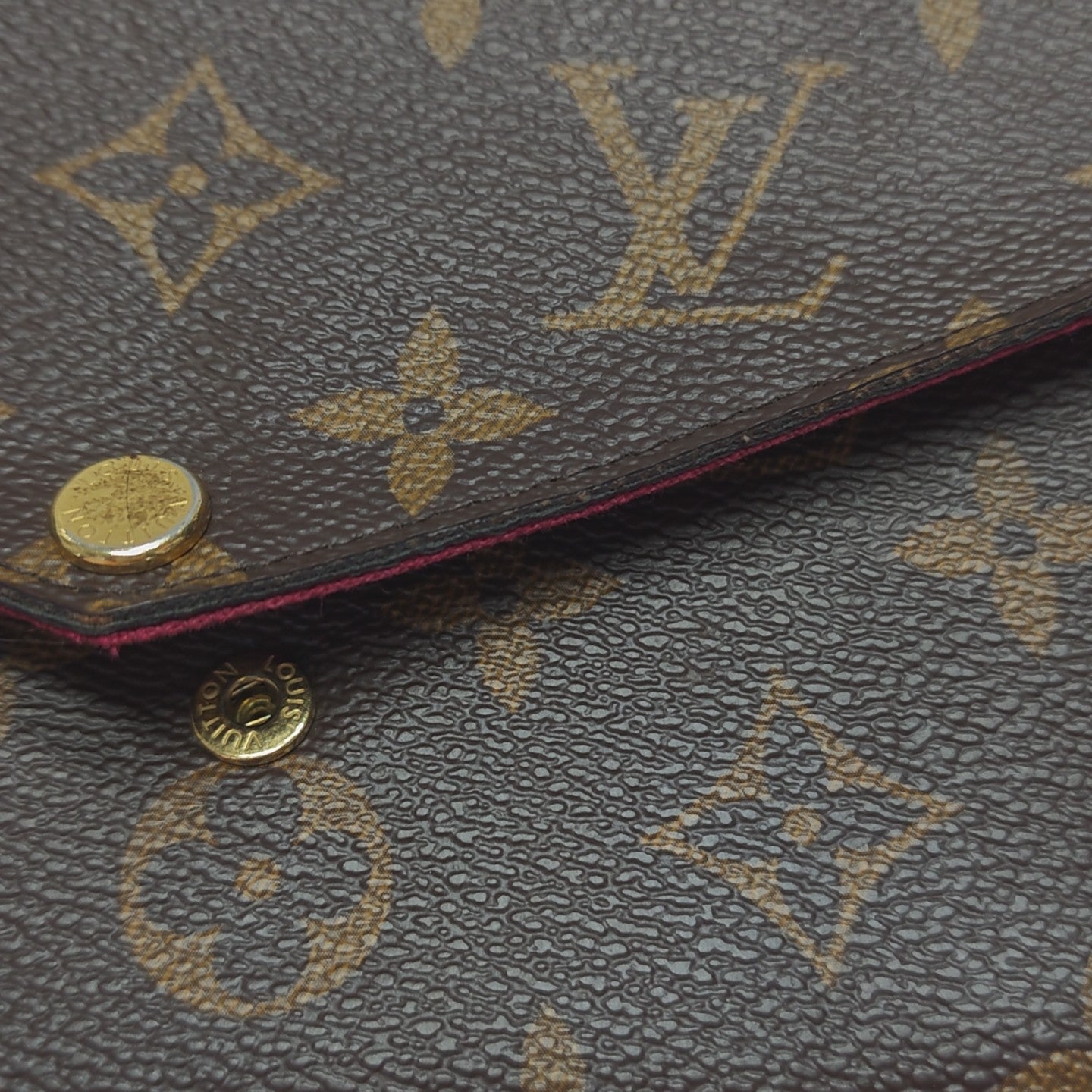 FÉLICIE Monogram Coated Canvas Brown