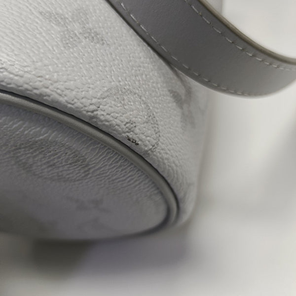 CHALK Monogram Coated Canvas Gray