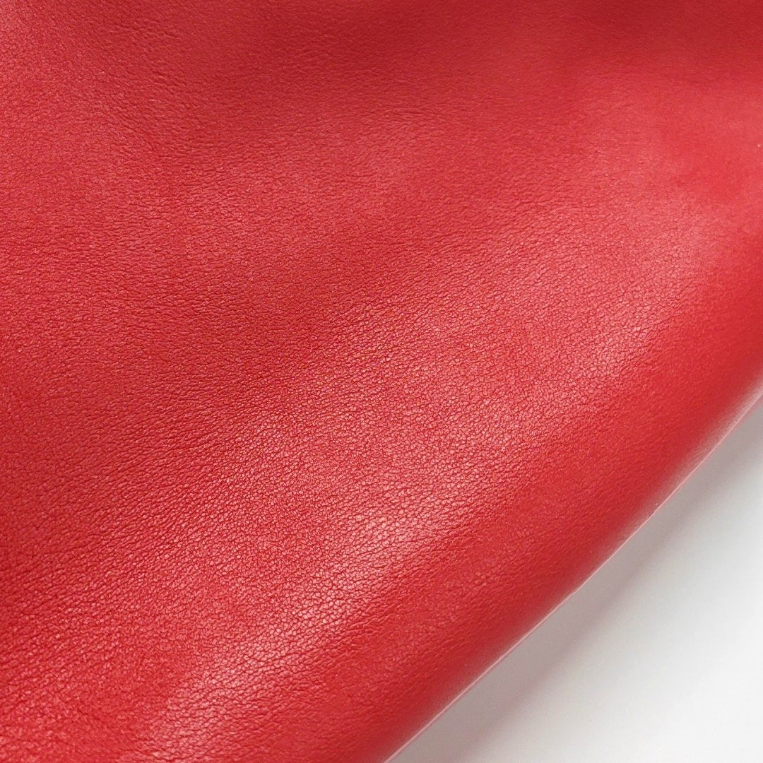 Double Calfskin Red