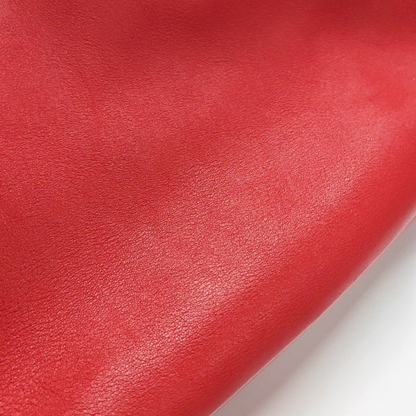 Double Calfskin Red