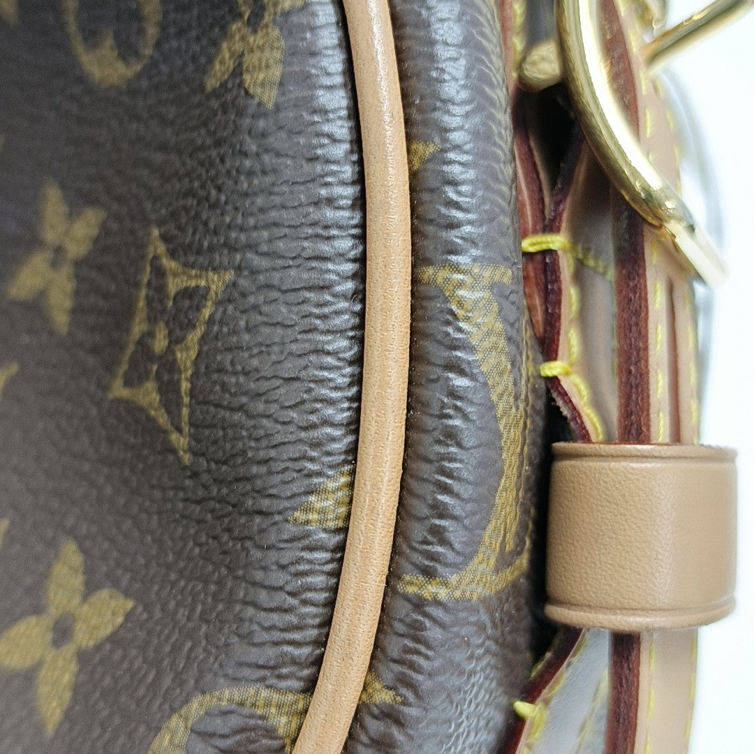 BOITE CHAPEAU MM Monogram Coated Canvas Brown