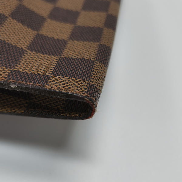 JOSÉPHINE 15 Damier Ebene Coated Canvas Brown