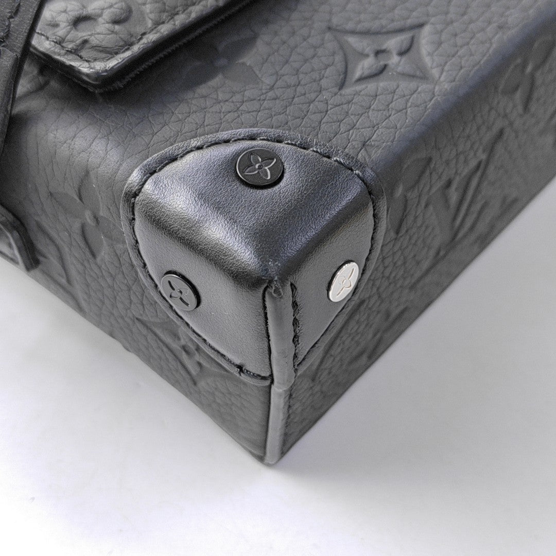 SOFT TRUNK Mini Monogram Calfskin Black