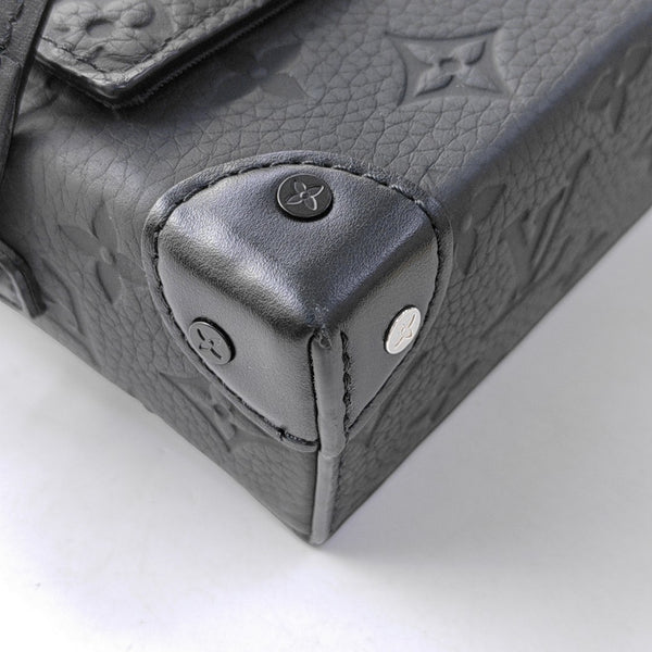 SOFT TRUNK Mini Monogram Calfskin Black