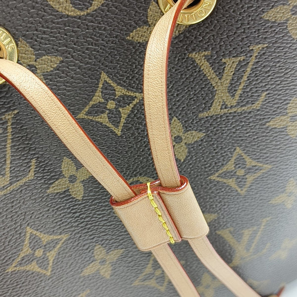 NÉONOÉ BB Monogram Coated Canvas Brown