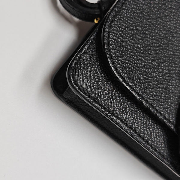 Buckle Calfskin Black