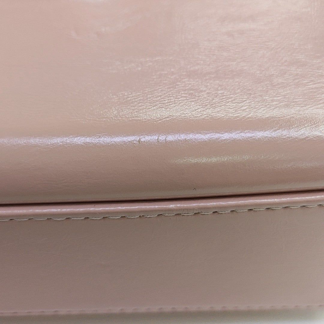 GABRIELLE Medium Quilted Calfskin Pink
