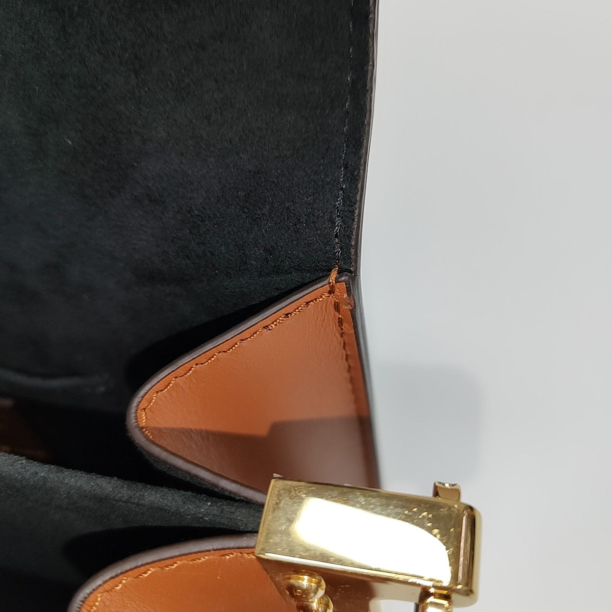 DAUPHINE Mini Monogram Coated Canvas Brown