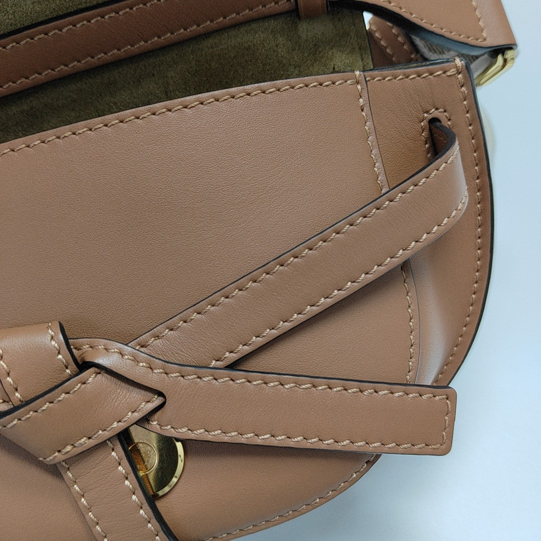 Gate Mini Calfskin Brown