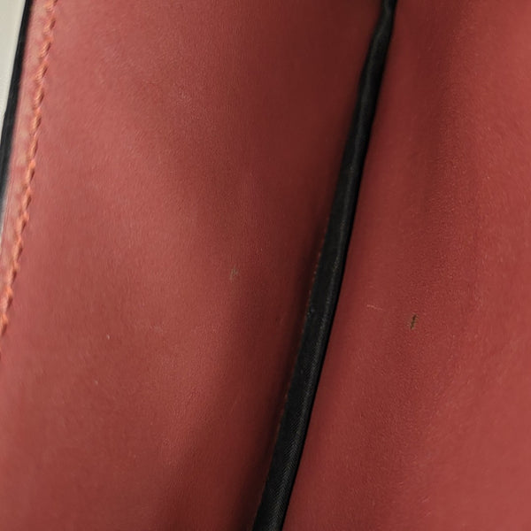 Langley Calfskin Red