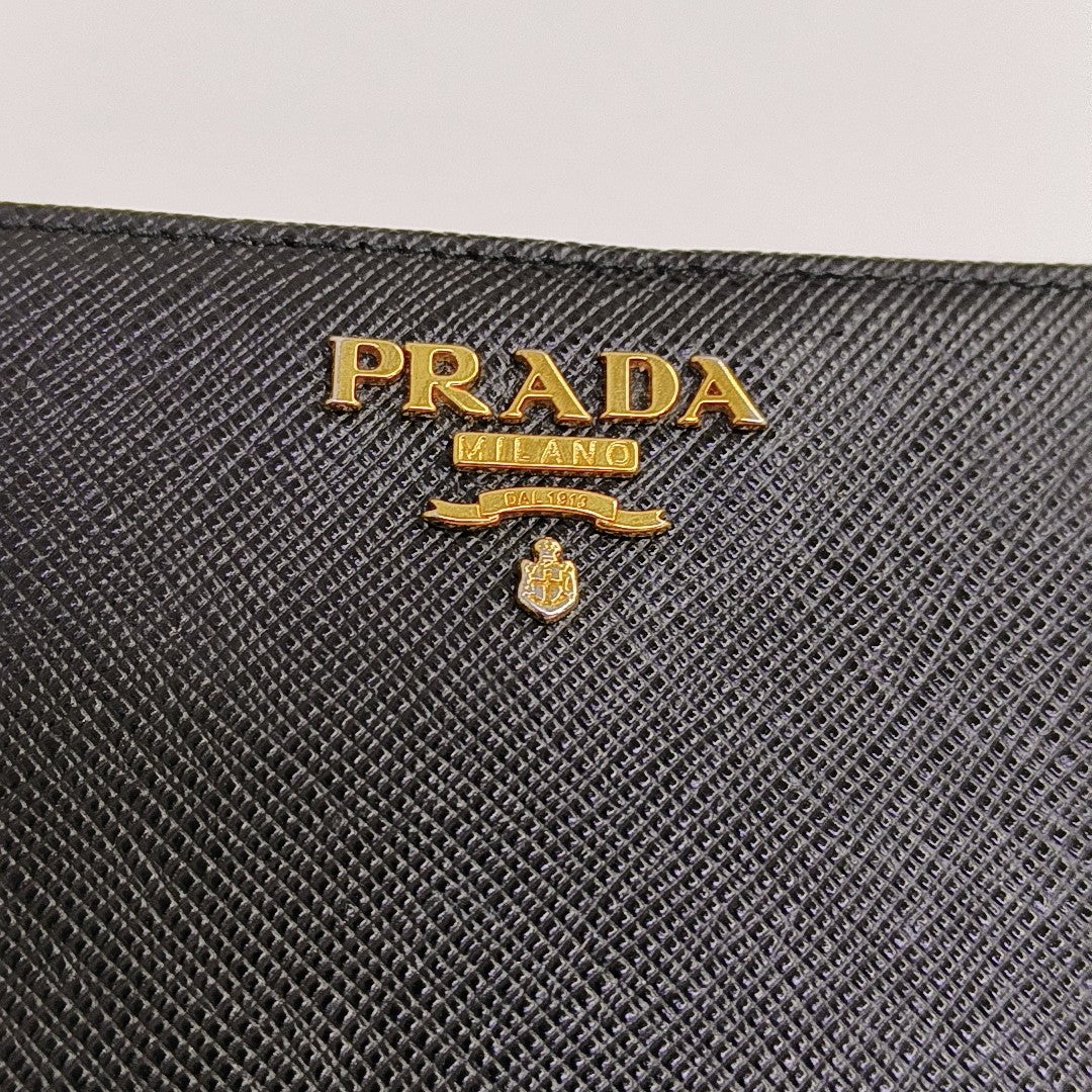 Calfskin Wallet Black