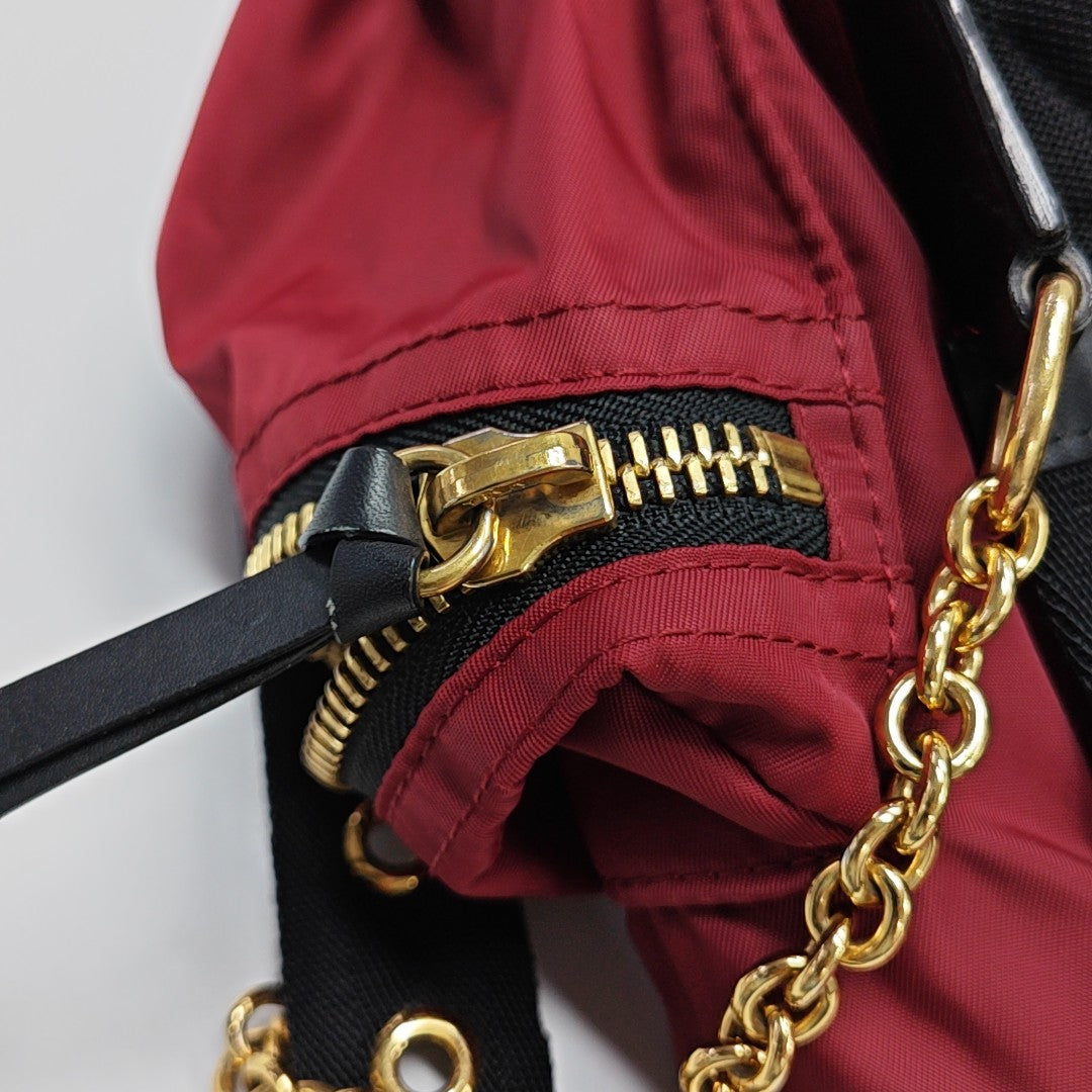 The Rucksack Medium Nylon Red